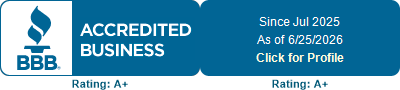 BBB accredited business seal