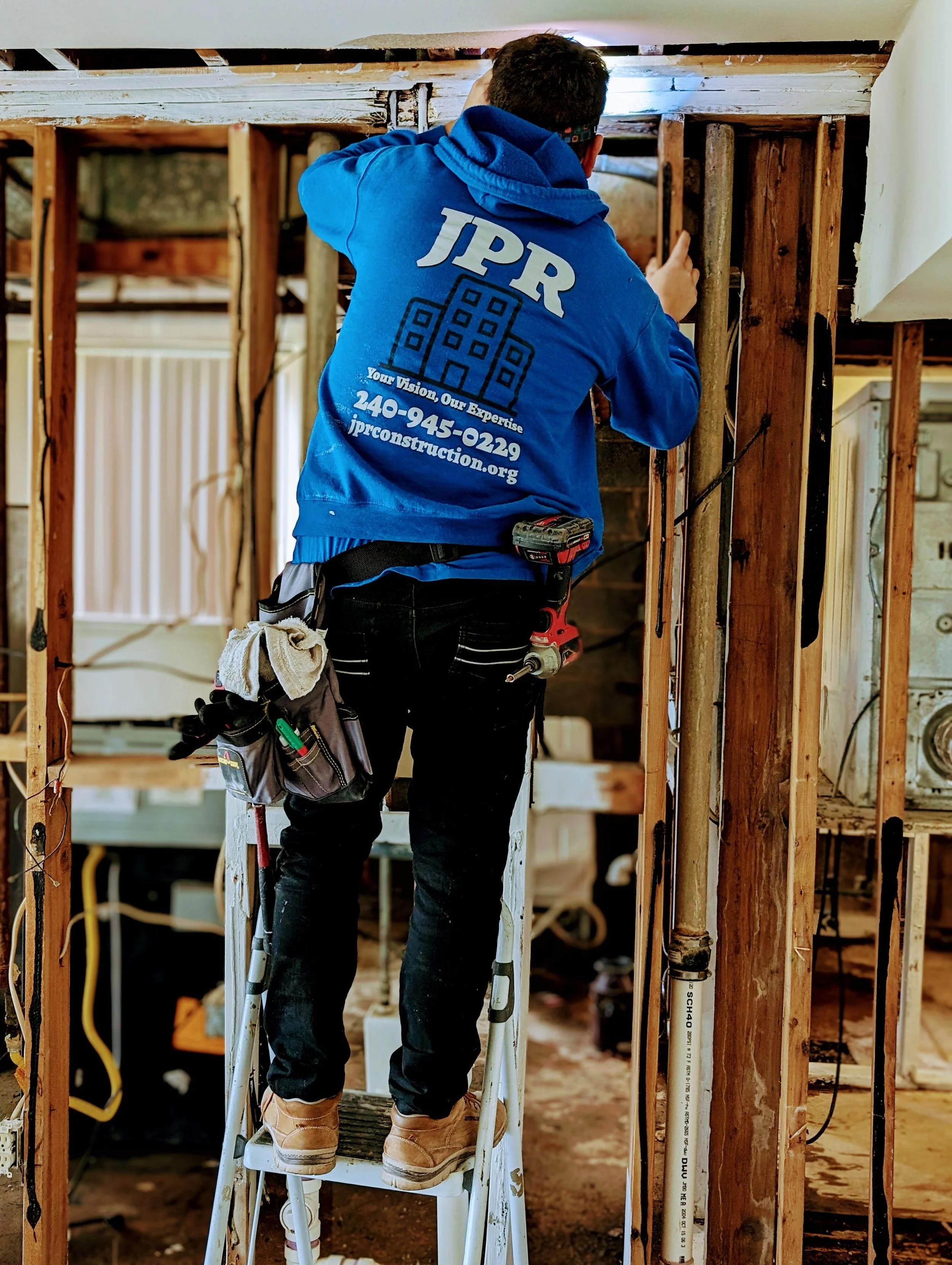 JPR contractor completing structural reconstruction after property damage